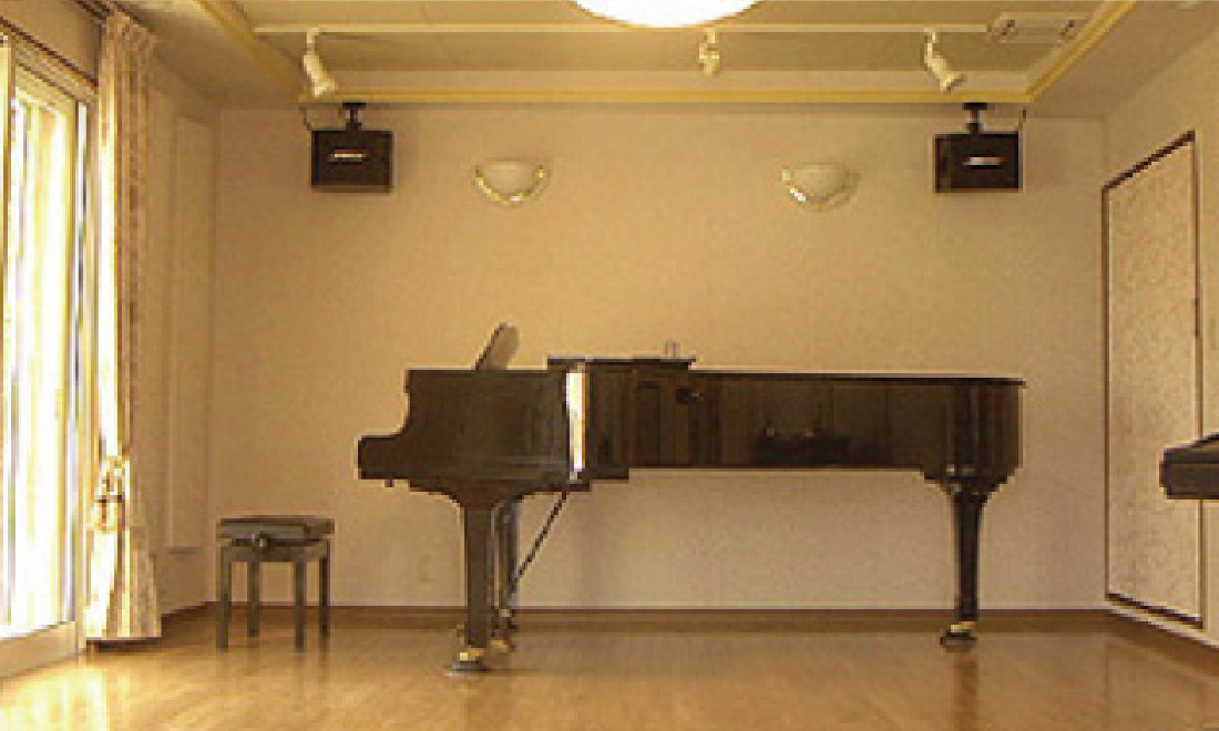 S 様邸練習ホール(ピアノ室)のキービジュアル